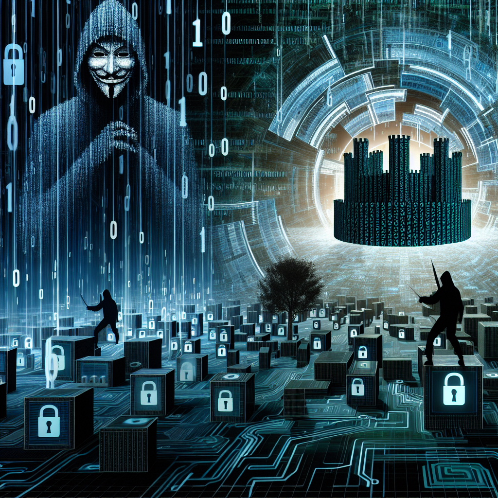 "Imagem ilustrativa sobre hacking ético, mostrando um profissional de segurança cibernética analisando códigos em um ambiente digital, simbolizando a importância do hacking no aprimoramento das práticas de segurança cibernética."