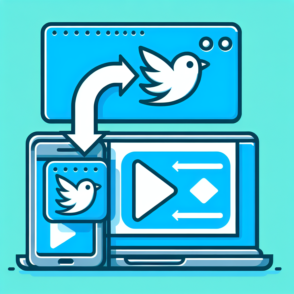 "Descargador de Vídeos sssTwitter: Ejemplo de interfaz mostrando cómo descargar videos de Twitter fácilmente y sin complicaciones."